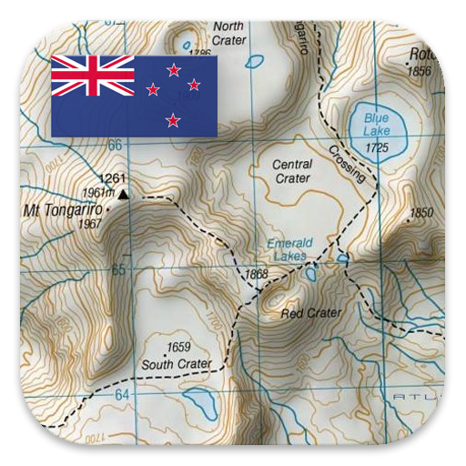 New Zealand Topo Maps cover