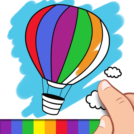 Finger Paint Coloring Book cover